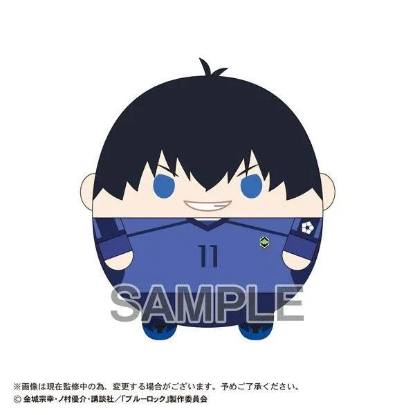 Blue Lock Fuwakororin M size Isagi Yoichi Mascot Plush 19cm